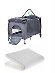 Baby2Go 2052 Arena Oyun Parkı Park Yatak 70 x 110 cm Baby 2 Go Yatak Hediyeli Siyah