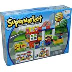 Eğitici, 54 Parça Süpermarket Blok Oyun SETİ - Eğitici Oyuncak