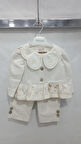 uğurböceğiçocuk Dantel Yaka Bebek Takım 7268