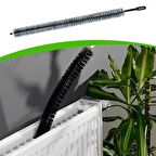 Nakres Dolap Altı Kalorifer Peteği Temizleme Fırçası  Esnek Bükülebilir 