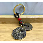 Metal Yin Yang Anahtarlık Alk4457