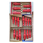 18 Parça Lokma - Torx - Düz Ve Yıldız Tornavida Seti Takımı