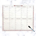 Buffer® Şeffaf Kendiliğinden Yapışkanlı Kalemli Haftalık Planlayıcı 40cm-50cm