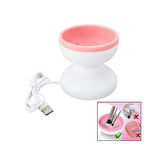 Makeup Brush Cleaner Makyaj Fırça Temizleme Makinesi  Usb Çalışma - Silikon Tırtıklı Hazne (4915)