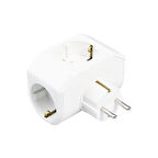 Beyaz Yonca Plus 3lü Topraklı Priz Fiş 03-zm (4915)