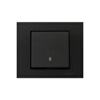 Ovivo Grano Siyah Vavien Anahtar Çerçeve Dahil