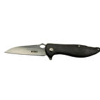 Crkt Lotus 1265 Bk Siyah Kamp / Outdoor Çakı 18cm - Yarı Otomatik, Kutulu