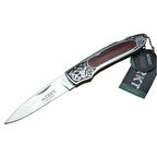 Crkt Cr 0128 Rd Kamp Çakı 18 Cm - Metal Desenli Sap, Kılıflı, Kutulu
