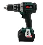 Klpro 18Volt/5.0Ah Li-ion Kömürsüz Prof. Darbeli Matkap Kldm18bh-50