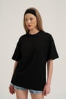 Basic Oversize Tişört Siyah