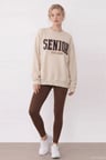 Quzu Nakış Detaylı Kadın Sweatshirt