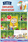 1.ve 2.Sınıflar İçin Okumayı Sevdiren 10 lu Hikaye Seti 2  (Hızlı Okuma Hediyeli)