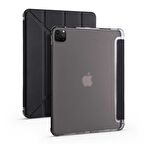Smcase Apple iPad Pro 12.9 2022 M2 Kılıf Katlanabilir Standlı Pu Silikon tf2