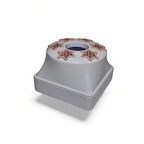 Diş Fırçası Kutusu Tezgah Üstü Diş Fırçalık 7 Bölmeli Diş Fırçası ve Diş Macunu Standı 