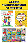 3.Sınıftan 4.Sınıfa Geçenler İçin  Hızlı Okuma ile Türkçe Etkinlik Kitabım+10 lu Hikaye Seti 3