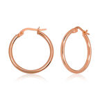 925 Ayar Gümüş Halka Kadın Küpe T6507 (944944)