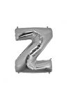 Gümüş Folyo Balon Z Harfi 100 Cm.