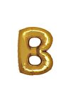 Gold Folyo Balon B Harfi 100 Cm.
