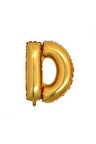 Gold Folyo Balon D Harfi 40 Cm.