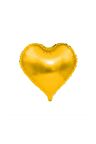 Folyo Balon İçi Dolu Kalp Küçük Boy Gold 18''