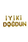 Folyo Balon Set İyiki Doğdun Gold 16İNÇ