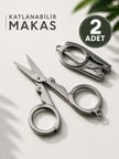 2’li Katlanabilir Çok Amaçlı Makas – Pratik ve Taşınabilir