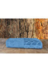 NİVEMESHOME 632 MAVİ 90X150 HAZAL BANYO HAVLUSU NURPAK
