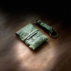 BARISTA Hakiki Deri Kartlık, Cüzdan, El Yapımı Kartlık v1a