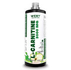 West L-Karnitin 3000 mg. 1000 ml 33 Servis - Yeşil Elma