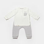 Bibaby Biorganic Koala Jungle 2'Li Bebek Takım 59776 Gri
