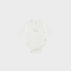 Bibaby Biorganic Penguin Club Bebek Body 56003 Ekru Gri