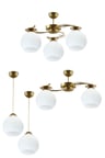 MODERN İLAY AVİZE SETİ SALON YATAK ODASI MUTFAK GİRİŞ 2Lİ 3LÜ TEKLİ AVİZE
