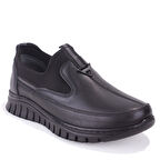 Dagoster DZA07-122044654 Siyah Ortopedik Günlük  Deri Kadın Ayakkabı