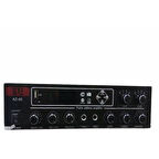 STI AZ-40 2 BÖLGELİ  2X80W STREO-HAT TRAFOLU ANFİ MİKSER/USB/BLUETOOH