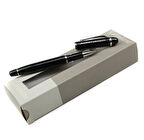 Kişiye Özel Roller Kalem Siyah Krom