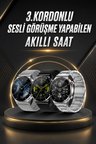 Akıllı Saat Uyku ve Sağlık Takibi NFC Uyumlu Bluetoooth Bağlantılı Android İOS Uyumlu - Lisinya