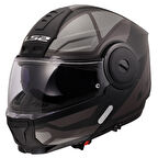 LS2 SCOPE 2 AXIS MAT SİYAH-TITANIUM KASK