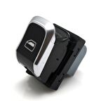 AUDİ A5 2008-2015 TEKLİ CAM AÇMA DÜĞMESİ KROM