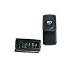 RENAULT CLIO 6PİN ELEKTRONİK CAM ACMA KAPAMA ANAHTARI SIYAH 