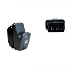 RENAULT KANGOO CAM ANAHTARI 5PİN GRİ 