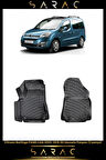 Citroen Berlingo Panelvan 2015 Model Araca Özel 3d Havuzlu Paspas(2 PARÇA)