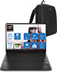 Hp Omen 16-AP0020NT Amd Ryzen Aı 9 365 128GB Ddr5 4tb SSD RTX5060 8gb Gddr7 16 Inç Wuxga (1920 x 1200) 144Hz 300NITS IPS Windows 11 Pro Taşınabilir Bilgisayar C12CPEAP52 + Zetta Çanta