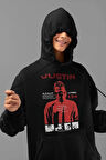 Justin Bieber Baskılı Unisex Oversize Şarkıcı Hoodie
