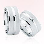 Beyaz Altın Alyans 5701