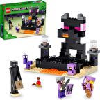 LEGO ® Minecraft End Arenası 21242 - 8 Yaş ve Üzeri Çocuklar Için Ender Ejderhalı Oyuncak Yapım Seti