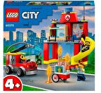 LEGO City İtfaiye Merkezi ve İtfaiye Kamyonu 60375