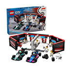 LEGO City F1 Garajı ve Mercedes-AMG ve Alpine 60444