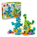 LEGO Duplo 3 ü 1 Arada Tekerlekli Dinozorlar 10451