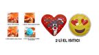 KALP EMOJİ KIRMIZI GEYİK CEP SOBASI,EL ISITICI,2 ADET SICAK SU TORBASI PVC  9cm