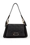 Bilik Deri  Siyah Kadın Omuz Çantası RİV 122-BS